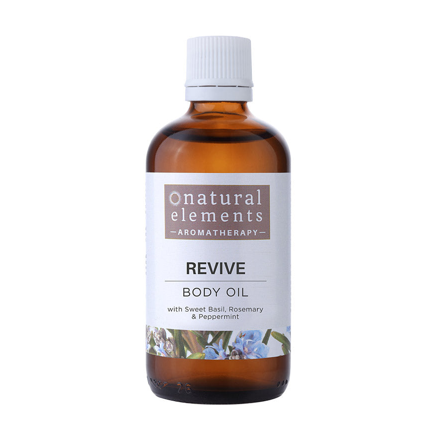 Revive Massage & Body Oil Natural Elements Aromatherapy Natural